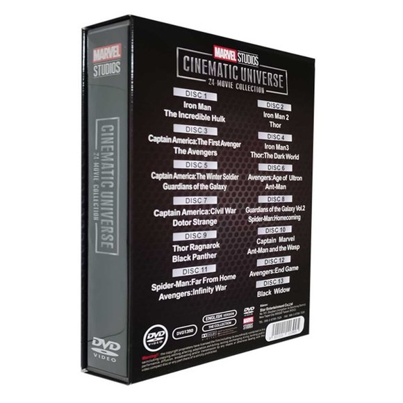 Marvel Studios Movie Collection DVD Box Set - MCU DVD Collection NEW - Picture 2 of 2